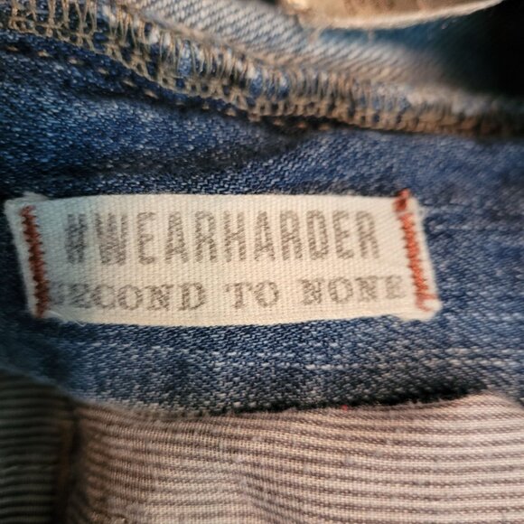 TK Akel Jeans Tag 36x32 Measures 36x31 Slim Bootcut Medium Light Wash Stretch - Picture 5 of 11